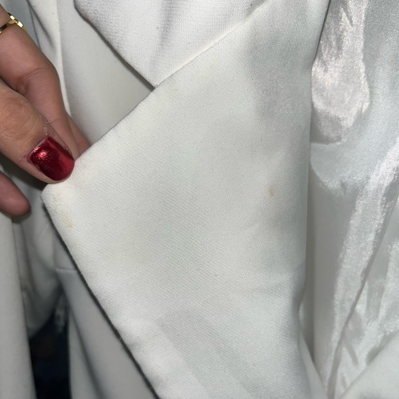 Blithe Los Angeles Off White Western Country Fringe Nashville Romper Small - Picture 7 of 9